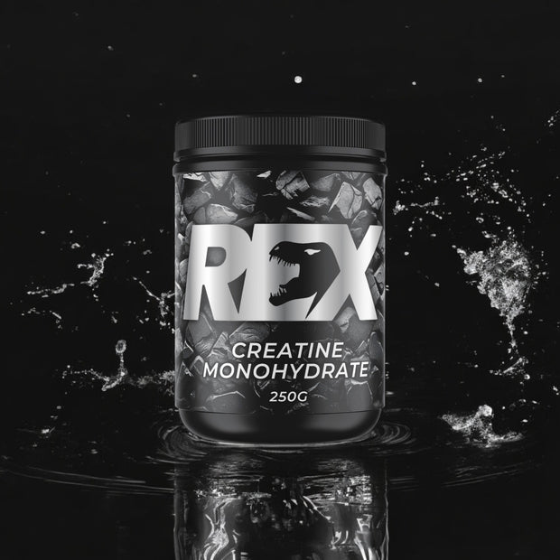Rex Fitness Creatine Monohydrate 250g Powder - Pre-Work - Proven Physical Performance and recovery Unflavoured